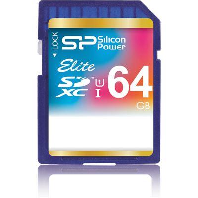 Silicon Power Micro SD HC Flash 64GB CL10 Elite (SP064GBSTXBU1V10-SP)