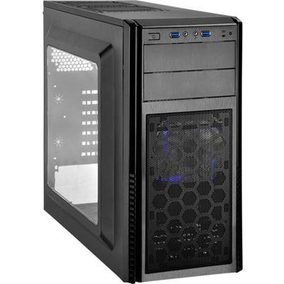 Silverstone PS11B-W ATX Mid Tower Case Black (G410PS11BW00020)