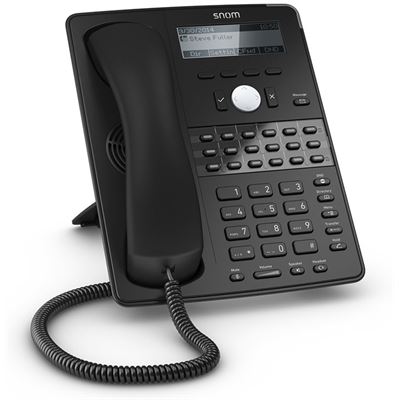 Snom D725 12-Line 18-Button SIP Deskphone GIG PoE (00003916)