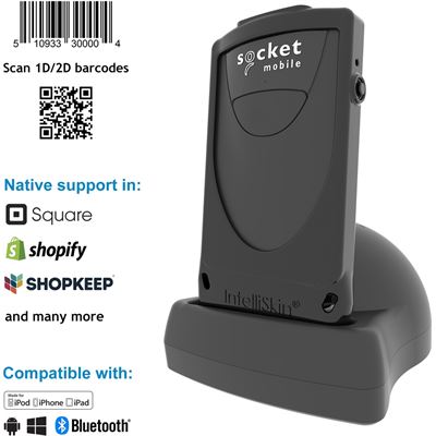 Socket Mobile SOCKET SCANNER DURASCAN D840 2D BT BLK + (CX3557-2186)