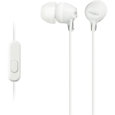 Sony MDREX15APW In Ear Headphone w/Smart Phone Control (MDREX15APW)