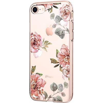 Spigen iPhone 8/ 7 Liquid Crystal Case Aquarelle Rose (054CS22619)