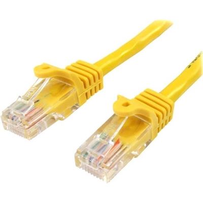 StarTech.com 0.5m Yellow Cat5e Ethernet Patch Cable (45PAT50CMYL)