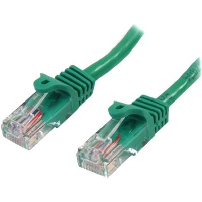 StarTech.com 5m Green Cat5e Ethernet Patch Cable with (45PAT5MGN)
