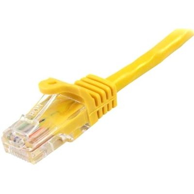 StarTech.com 5m Yellow Cat5e Ethernet Patch Cable with (45PAT5MYL)