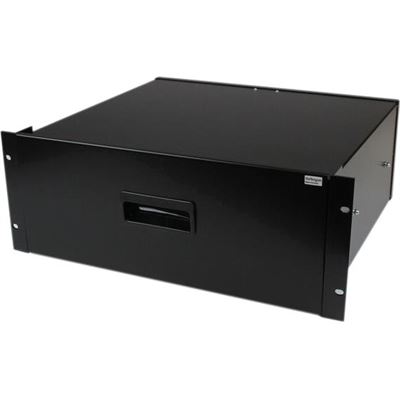 StarTech.com 4U Black Steel Storage Drawer for 19in Racks (4UDRAWER)