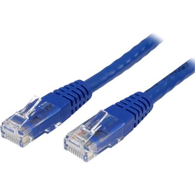 StarTech.com CAT6 PATCH CABLE WITH MOLDED RJ45 (C6PATCH3BL)