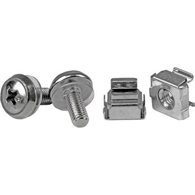 StarTech.com 50 Pkg M5 Mounting Screws and Cage Nuts for (CABSCREWM5)
