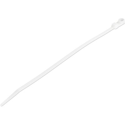 StarTech.com 20cm(8in) Cable Ties with Mounting Hole  (CBMZTS10N8)