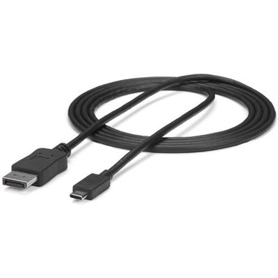 StarTech.com USB-C to DisplayPort Adapter Cable - 6 ft (CDP2DPMM6B)