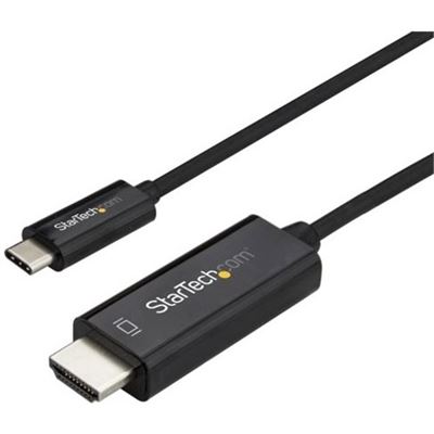 StarTech.com USB C to HDMI Cable - 3m - Black - 4K at (CDP2HD3MBNL)