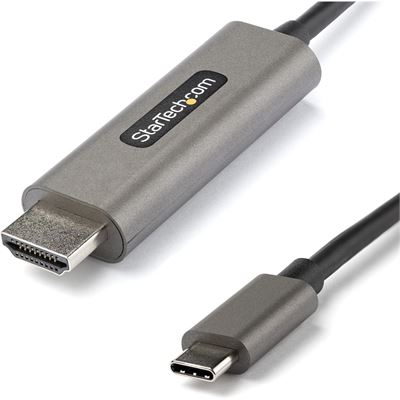 StarTech.com 3ft (1m) USB C to HDMI Cable 4K 60Hz w/ (CDP2HDMM1MH)