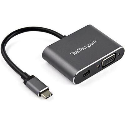 StarTech.com USB C Multiport Video Adapter - VGA or Mini (CDP2MDPVGA)