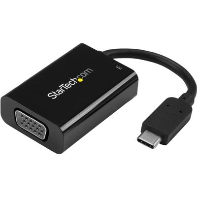 StarTech.com USB-C to VGA Adapter with USB Power (CDP2VGAUCP)