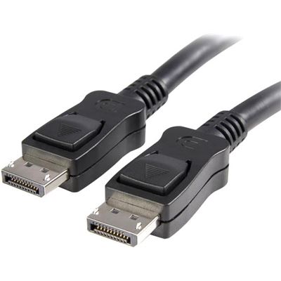 StarTech.com 1m DisplayPort Cable with Latches - M/M - 1ft (DISPL1M)
