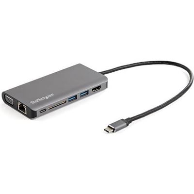 USB-C Multiport Adapter - HDMI or VGA - 100W PD  (DKT30CHVAUSP)