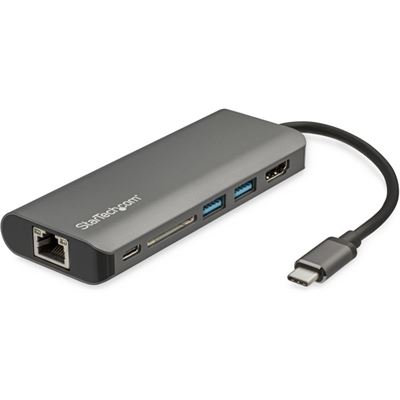 USB-C Portable Docking Station with 4K HDMI, Ethernet (DKT30CSDHPD3)