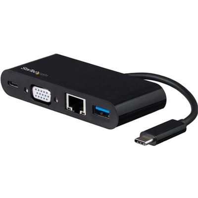 StarTech.com USB C Multiport Adapter - VGA / USB 3.0 / (DKT30CVAGPD)