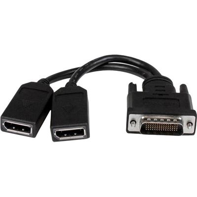 StarTech.com 8in LFH 59 Male to Dual Female DisplayPort (DMSDPDP1)