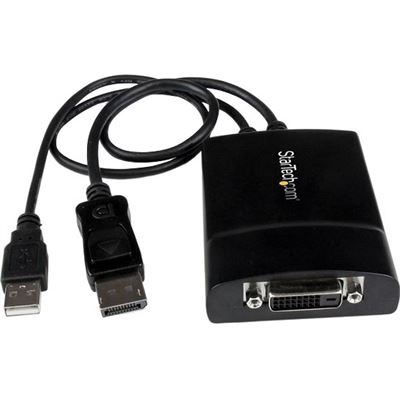 StarTech.com DisplayPort to DVI Dual Link Active Adapter (DP2DVID2)
