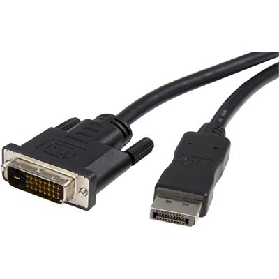 StarTech.com 10 ft DisplayPort to DVI Video Adapter (DP2DVIMM10)