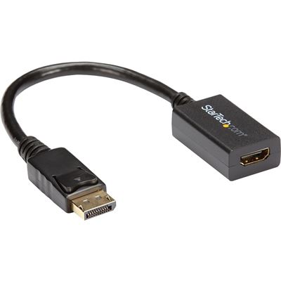 StarTech.com DisplayPort to HDMI Video Adapter Converter  (DP2HDMI2)