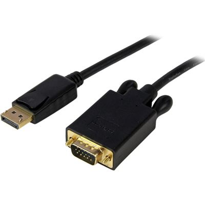 StarTech.com 3 ft DisplayPort to VGA Adapter Converter (DP2VGAMM3B)