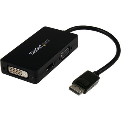 StarTech.com Travel A/V adapter: 3-in-1 DisplayPort to (DP2VGDVHD)