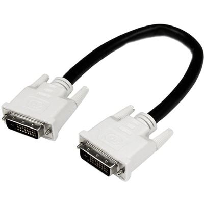 StarTech.com 1 ft DVI-D Dual Link Cable - Male to Male DVI (DVIDDMM1)