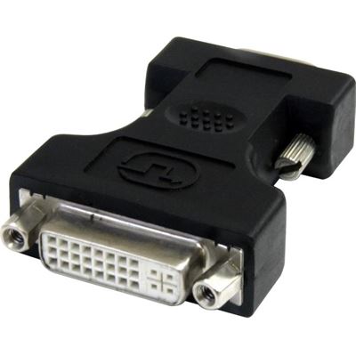 StarTech.com DVI to VGA Cable Adapter - Black - F/M (DVIVGAFMBK)