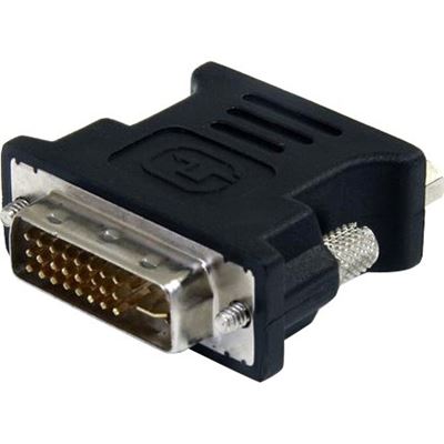 StarTech.com DVI to VGA Cable Adapter - Black - M/F  (DVIVGAMFBK)