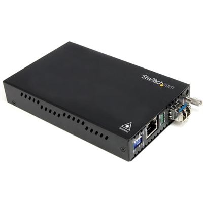 StarTech.com Fiber Media Converter Gigabit 1000Mbps MM (ET91000LC2)
