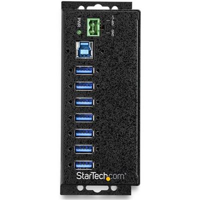 StarTech.com 7-Port Industrial USB 3.0 Hub with External (HB30A7AME)
