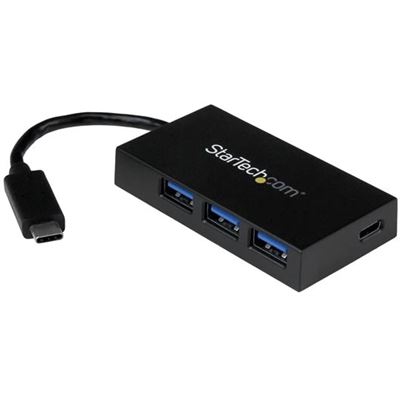 StarTech.com 4 Port USB 3.0 Hub - USB-C to 1x USB-C and (HB30C3A1CFB)