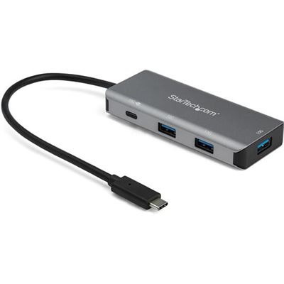 StarTech.com 4-Port USB-C Hub 10 Gbps with Power (HB31C3A1CPD3)