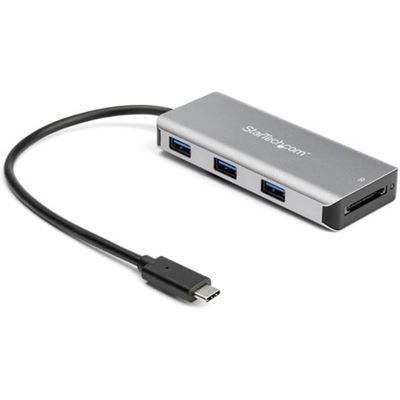 StarTech.com 3-Port USB-C Hub 10 Gbps with SD Card (HB31C3ASDMB)