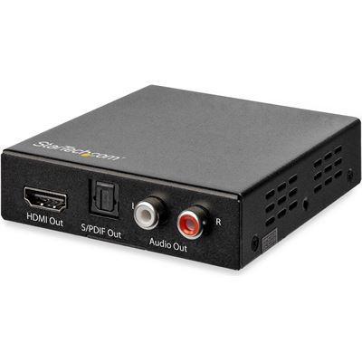 StarTech.com 4K HDMI Audio Extractor - 4K 60Hz - HDMI Audio (HD202A)