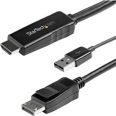 StarTech.com 3m HDMI to DisplayPort Adapter Cable with (HD2DPMM3M)