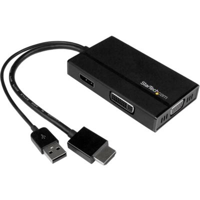 StarTech.com TRAVEL A/V ADAPTER: 3-IN-1 HDMI TO (HD2DPVGADVI)