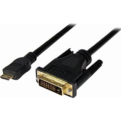 StarTech.com 1m Mini HDMI to DVI-D Cable - M/M - 1 meter (HDCDVIMM1M)