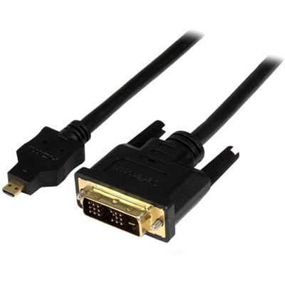 StarTech.com 2m Micro HDMI to DVI-D Cable - M/M - 2 (HDDDVIMM2M)