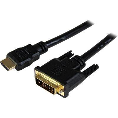 StarTech.com 1.5m HDMI to DVI-D Cable - HDMI to DVI (HDDVIMM150CM)