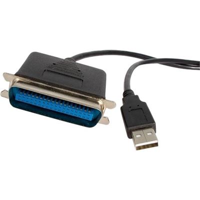 StarTech.com 10 ft USB to Parallel Printer Adapter - M/M (ICUSB128410)
