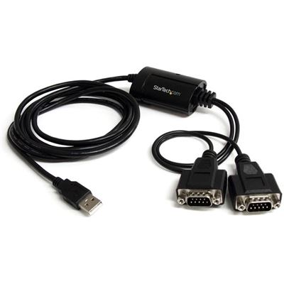 StarTech.com 2 Port FTDI USB to Serial RS232 Adapter (ICUSB2322F)