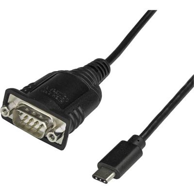 StarTech.com USB C to Serial Adapter - RS232 / DB9 Cable (ICUSB232C)