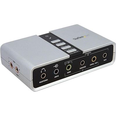 StarTech.com 7.1 USB Audio Adapter External Sound Card (ICUSBAUDIO7D)