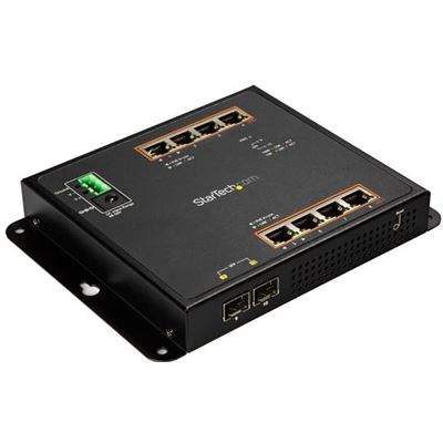 StarTech.com 8-Port Gigabit Ethernet Switch - 8-Port (IES101GP2SFW)