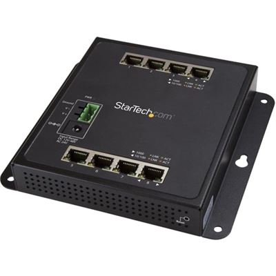 StarTech.com 8-Port Gigabit Ethernet Switch - Industrial (IES81GW)