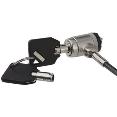 StarTech.com Keyed Cable Lock - Push-to-Lock Button - 2 m (LTLOCKKEY)
