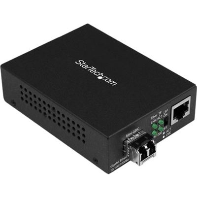 StarTech.com Gigabit Ethernet Fiber Media Converter  (MCM1110MMLC)